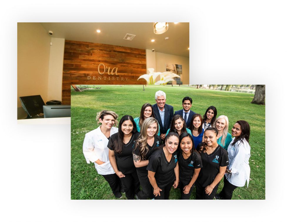 Ora Dentistry Office and photo of the staff